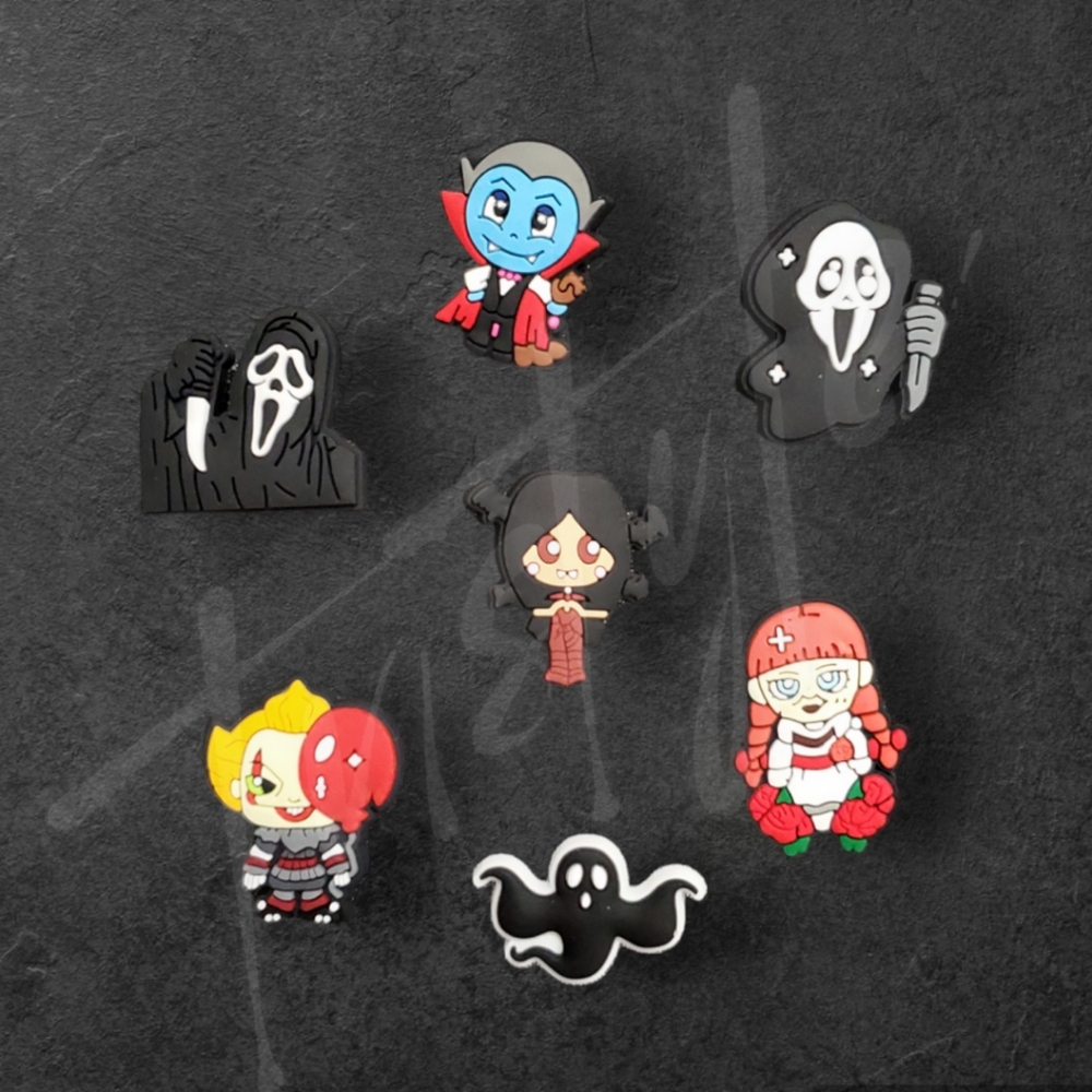 ⭐️3/$20⭐️ Horror Movie Themed Shoe Charms
